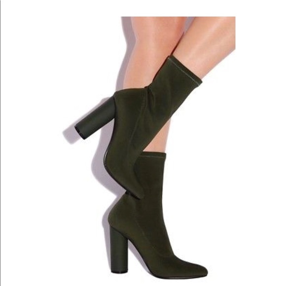 Shoes - SALEWomen's mid calf high heel boot
